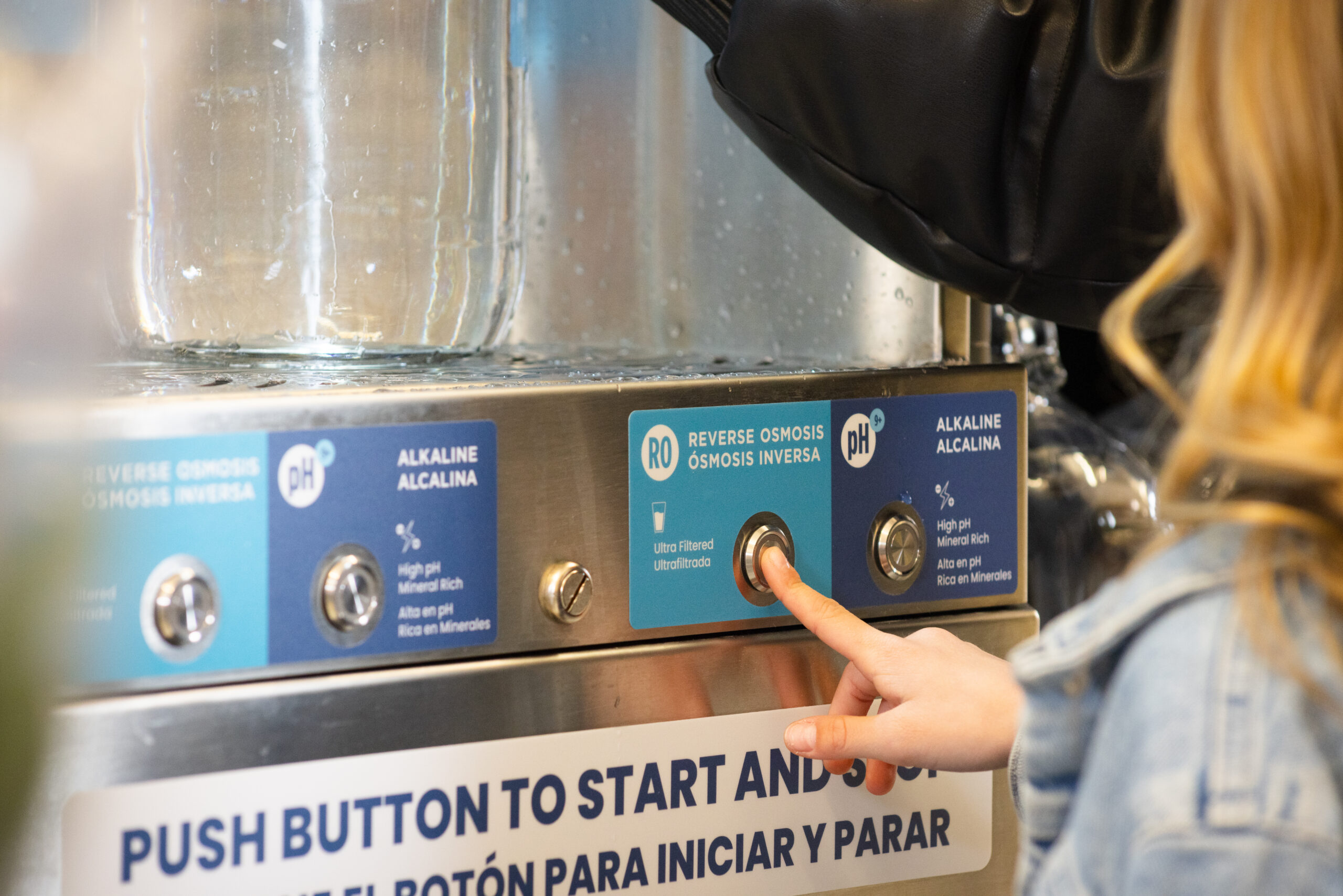 Reverse Osmosis Water refill